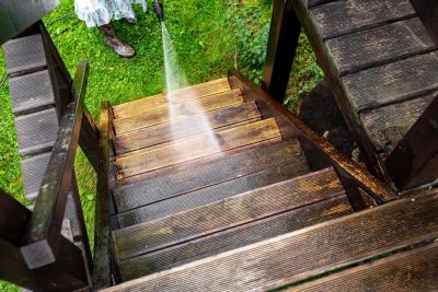 Deck and Steps Cleaning